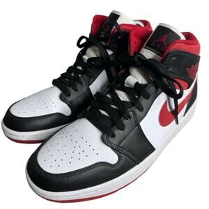 Nike Air Jordan 1 Mid Gym Red Mens Size 9.5 Sneaker Shoe